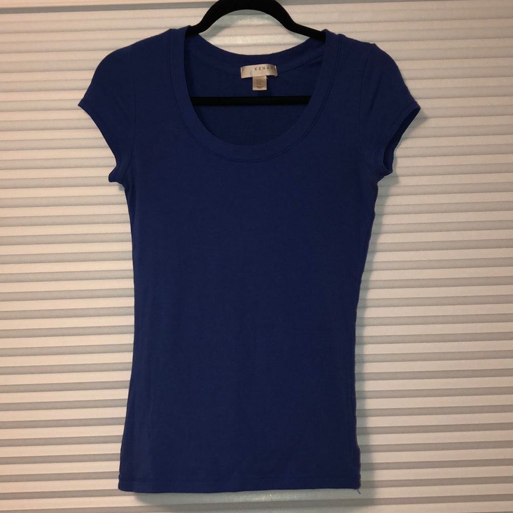 Blue dress T-shirt